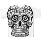 TRANQUILOのcalavera フルグラフィックTシャツ