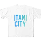 JIMOTO Wear Local Japanの伊丹市 ITAMI CITY フルグラフィックTシャツ