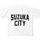 JIMOTO Wear Local Japanの鈴鹿市 SUZUKA CITY フルグラフィックTシャツ