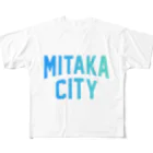 JIMOTO Wear Local Japanの三鷹市 MITAKA CITY フルグラフィックTシャツ