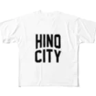 JIMOTOE Wear Local Japanの日野市 HINO CITY All-Over Print T-Shirt