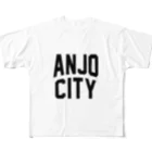 JIMOTO Wear Local Japanの安城市 ANJO CITY フルグラフィックTシャツ