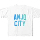 JIMOTOE Wear Local Japanの安城市 ANJO CITY All-Over Print T-Shirt