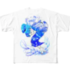 su.ka.m.artの流墨(ruzumi) All-Over Print T-Shirt