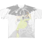 monochromeH2の@プペル フルグラフィックTシャツ