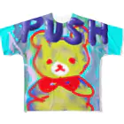 生命体のpush フルグラフィックTシャツ