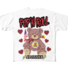 POP'N ROLLのpop'n bear03 フルグラフィックTシャツ