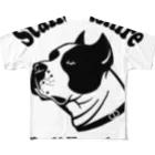 DRIPPEDのStaffordshire Bull Terrier / スタッフォードシャー・ブルテリア フルグラフィックTシャツ