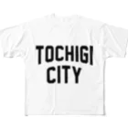 JIMOTO Wear Local Japanの栃木市 TOCHIGI CITY フルグラフィックTシャツ