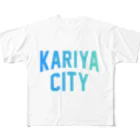 JIMOTOE Wear Local Japanの刈谷市 KARIYA CITY フルグラフィックTシャツ