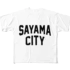 JIMOTOE Wear Local Japanの狭山市 SAYAMA CITY フルグラフィックTシャツ