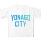 JIMOTOE Wear Local Japanの米子市 YONAGO CITY フルグラフィックTシャツ