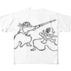 伊勢守 isenokami  剣道 x 日常  kendo inspired.のLife with kendo (nukido) All-Over Print T-Shirt