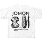 JOMONのJOMON 打製石器 プリントウェア フルグラフィックTシャツ