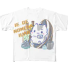 木下りまの家飲みを勧めてくるハムちゃんスタイリッシュ編 All-Over Print T-Shirt