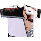 3Nyan's Mom 〜猫グッズ屋さん〜のちゅーる製造中止に驚く新入社員 All-Over Print T-Shirt