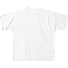 AYA CHUJO ORIGINAL GOODSのシロナガスクジラ All-Over Print T-Shirt