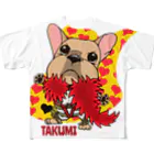 彩羽 匠 takumi irohaのわさイラスト All-Over Print T-Shirt