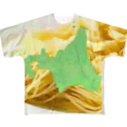 NIJIRuciferの北海道パスタTシャツ All-Over Print T-Shirt