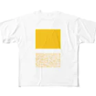 chooseのはんぶんきいろ　 All-Over Print T-Shirt