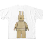 ハラケイスケベンジョンソンゴクウのレゴウサギ フルグラフィックTシャツ