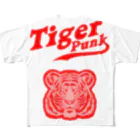 ARTLAB NASUのTiger Punk フルグラフィックTシャツ