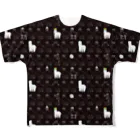 ドシードシー ショップのドシパカ総柄 All-Over Print T-Shirt