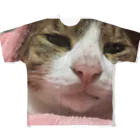 625626のねこねこ フルグラフィックTシャツ