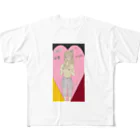 ひよこ工房のkoria in love All-Over Print T-Shirt