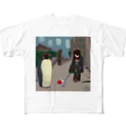 Record all my meal until 2099のペンギン風景 All-Over Print T-Shirt