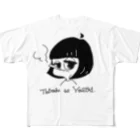 tori32_7ritaiのたばこちゃん フルグラフィックTシャツ