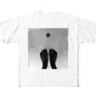 SIX RAZORのHole All-Over Print T-Shirt