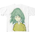 水草の粒子ガール All-Over Print T-Shirt