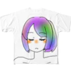 ゆーちゃんの派手髪。 All-Over Print T-Shirt