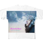 AkasakaBase - アカサカベースのSmoke Girls 02 フルグラフィックTシャツ