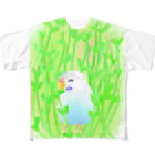 Lily bird（リリーバード）の豆苗まみれのセキセイちゃん All-Over Print T-Shirt