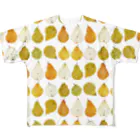 Miho MATSUNO online storeのLovely pears All-Over Print T-Shirt