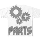 KfamiliaのPARTS フルグラフィックTシャツ