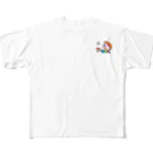 NasHataの癒し系キャラぶうちゃん All-Over Print T-Shirt