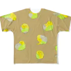 chippitomuのぽてぽてカカポちゃん All-Over Print T-Shirt