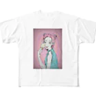 minako.のアイスクリーム All-Over Print T-Shirt