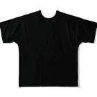 ﾋﾞｬｸﾑ　ｾｲｻｸｼｮ               のアンティーク星図［黒］ All-Over Print T-Shirt