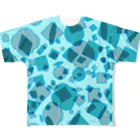 イワサキのキラキラ All-Over Print T-Shirt