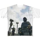 わんころまーちの石切大仏 All-Over Print T-Shirt