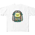 Aki meowのアマビエちゃん フルグラフィックTシャツ