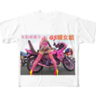 GS嬢女組のBikeback フルグラフィックTシャツ