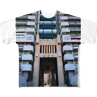 楽しい毎日の第1ゲート 鐘淵門 All-Over Print T-Shirt