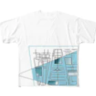 UMAごっこの『さっき見た夢、揮発性の記憶』公演ロゴ All-Over Print T-Shirt
