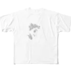 _vo_von_illustの一輪の花 All-Over Print T-Shirt