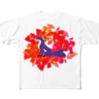 またたび工房の妖狐の思慕 All-Over Print T-Shirt